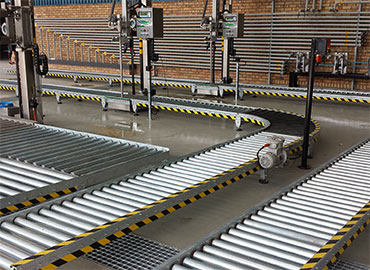Gravity Roller Conveyor System